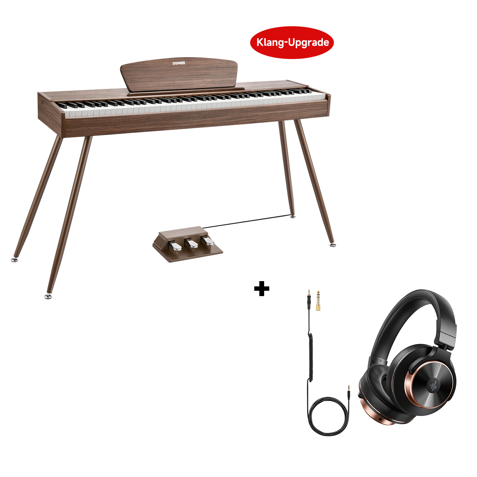 Donner DDP-80 Digital piano im Holzdesign