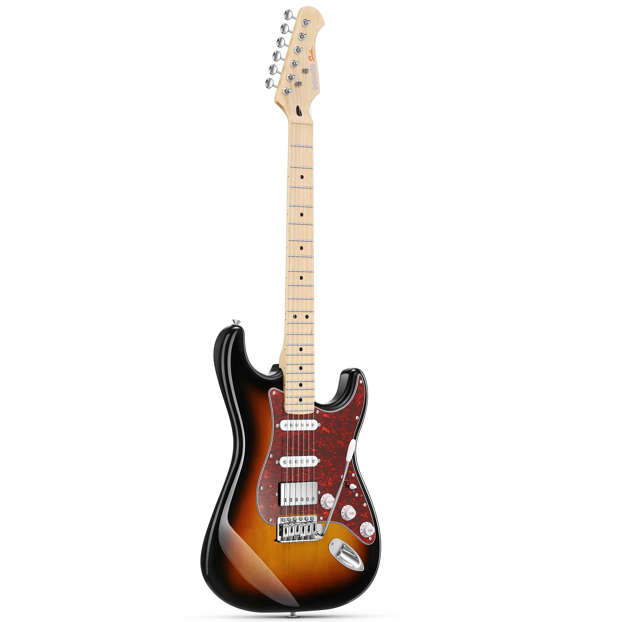 Donner DST-152 HSS-Pickup E-Gitarre-DST-152S##