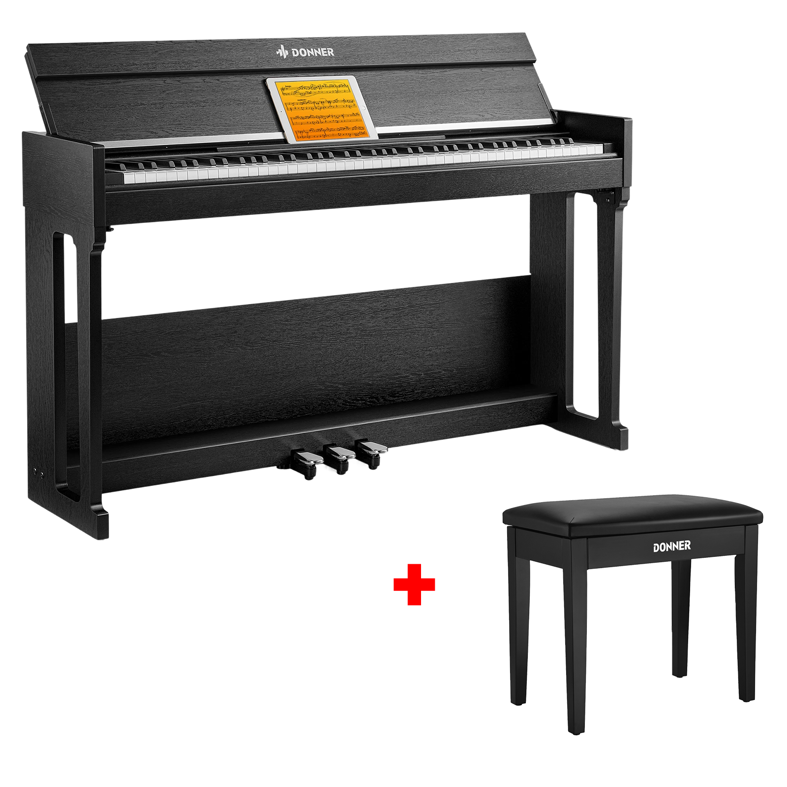 Donner DDP-90 PRO Voll Gewichtetes Digitalpiano für Zuhause