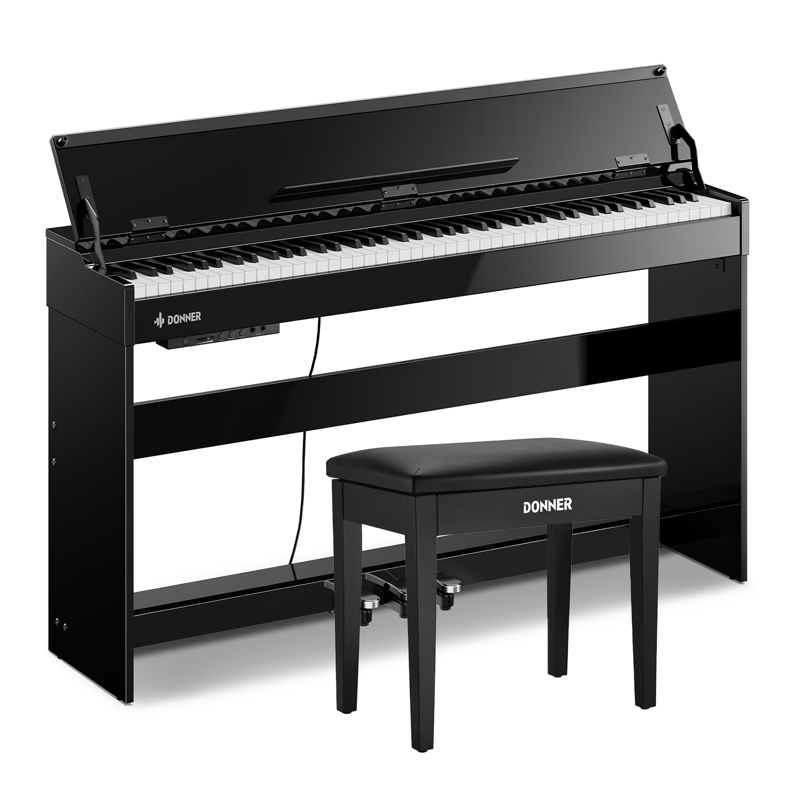 Donner DDP-75 Modernes Digitalpiano in Hochglanz