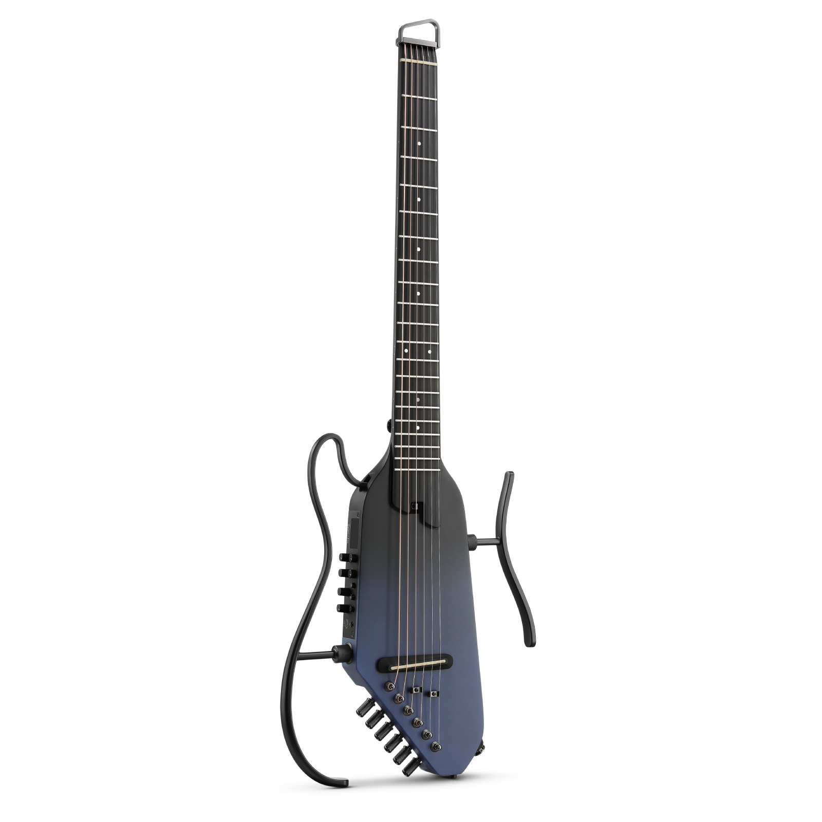Donner HUSH™ I PRO Reisegitarre-Space Fly Schwarz##