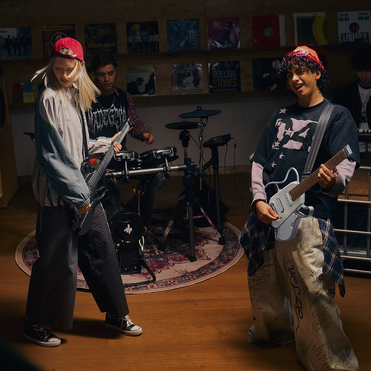 Donner HUSH X LIVE Headless-E-Gitarre-Basisversion【Schwarz】##Basisversion【Weiß】##