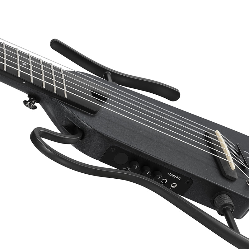 DONNER HUSH-C GITARRE-Schwarz