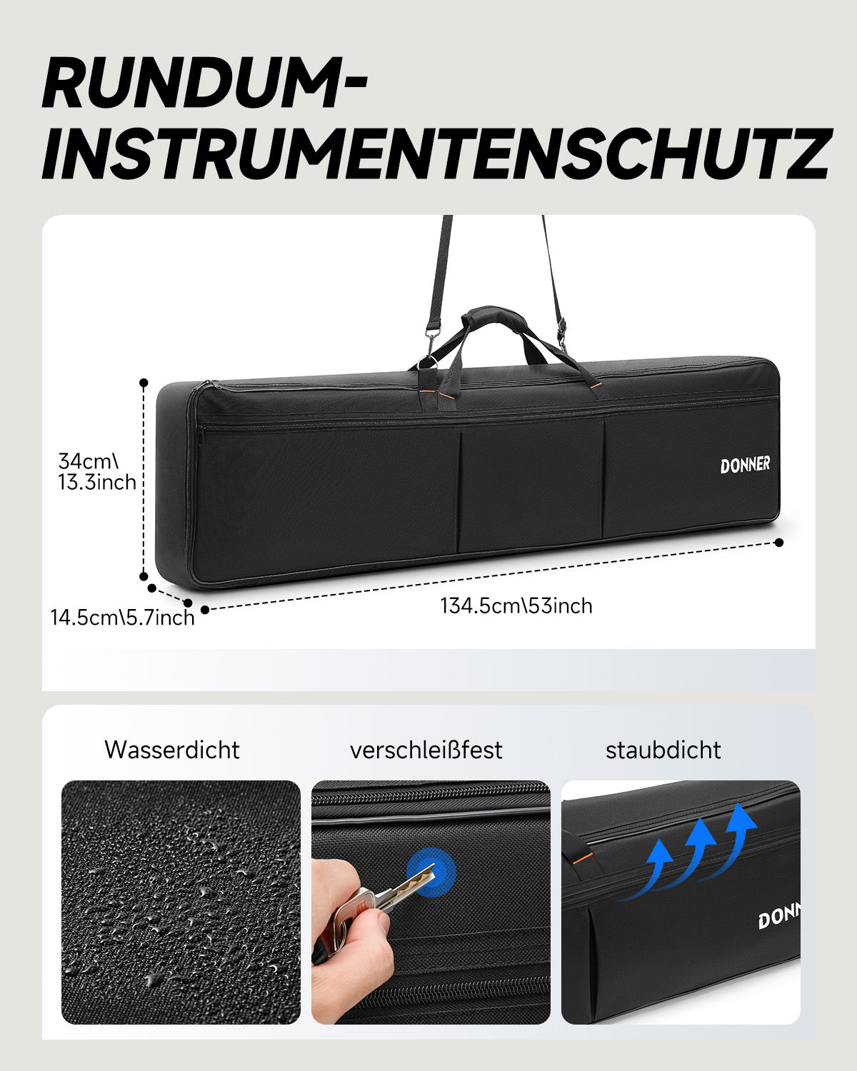 Donner 88-Tasten-Keyboard-Gigbag