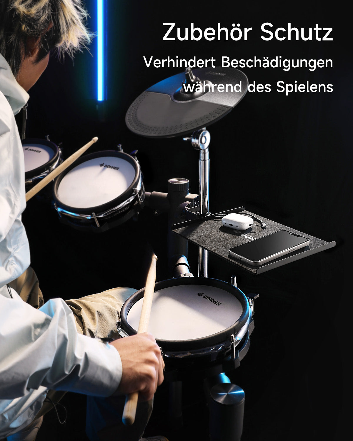 Donner Schlagzeug Tisch