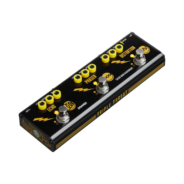 multieffekt pedal Triple Threat Vielseitig / Liveauftritt Multi-Effekt-Pedal -Donner