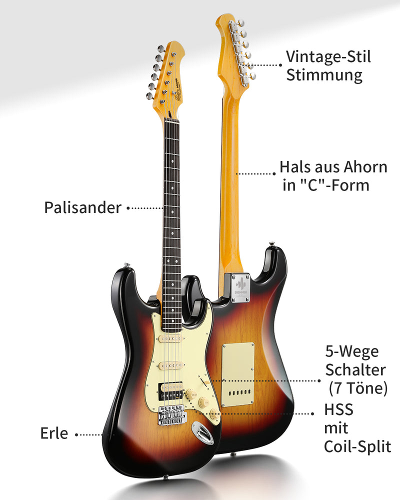 Donner DST-600 E-Gitarre