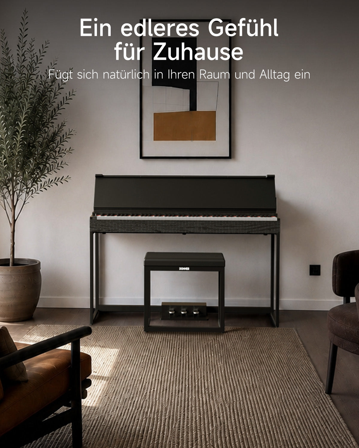 【Klavier + Bank gratis】Donner OURA S300 Heimgebrauch Digital Piano