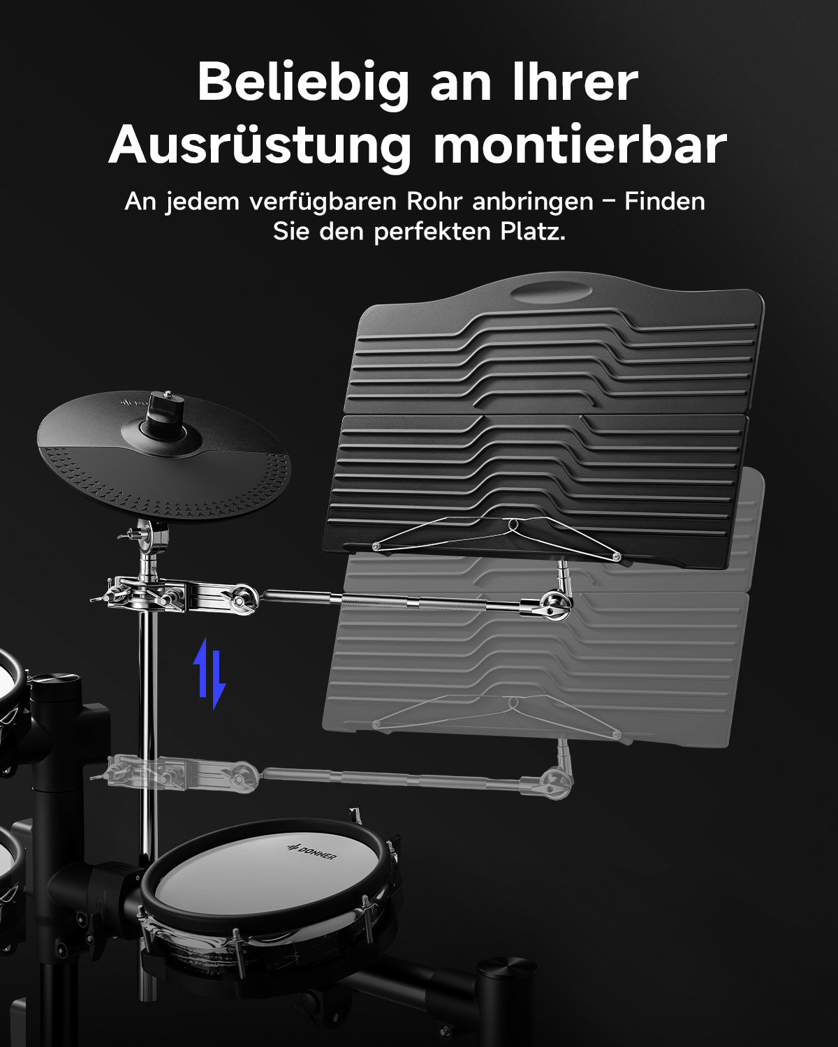 Donner Drum Notenständer