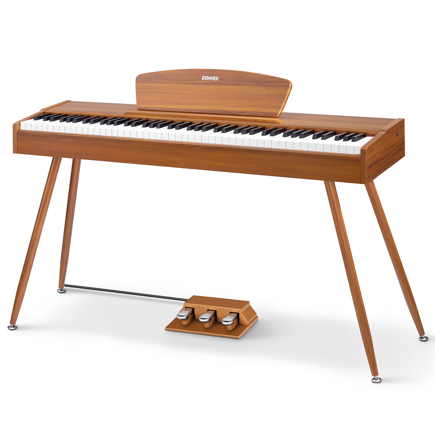 Donner DDP-80 Digital piano im Holzdesign-Klang-Upgrade##