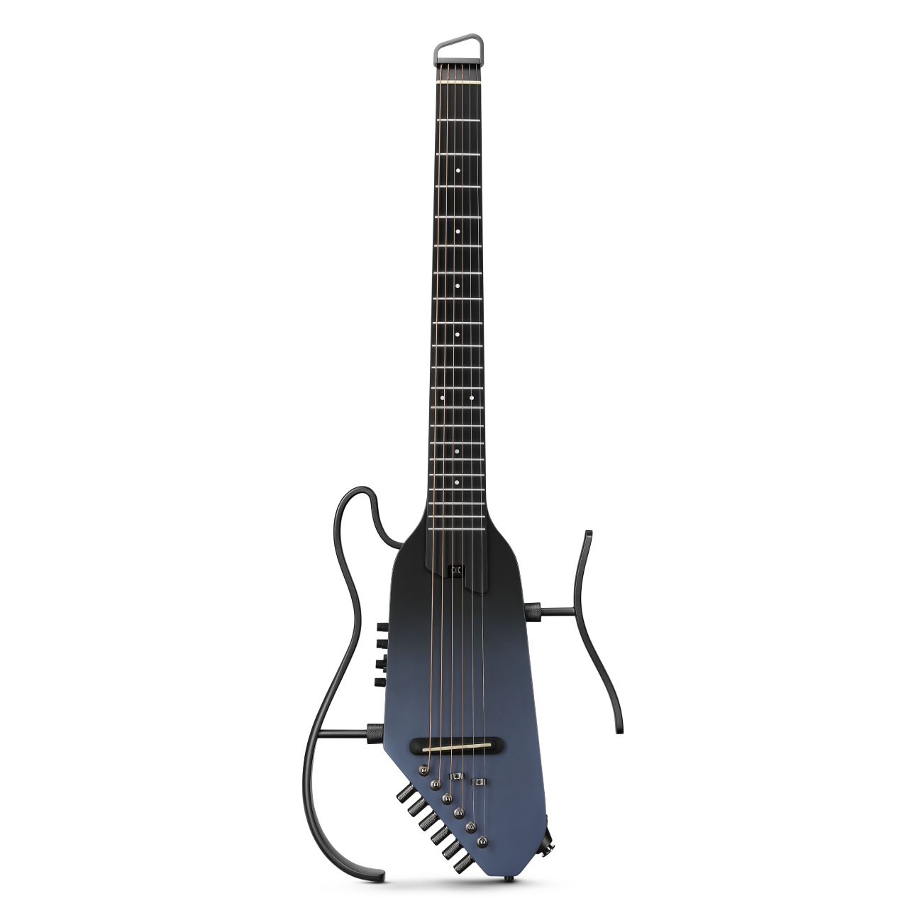 Donner HUSH™ I PRO Reisegitarre-Space Fly Schwarz##