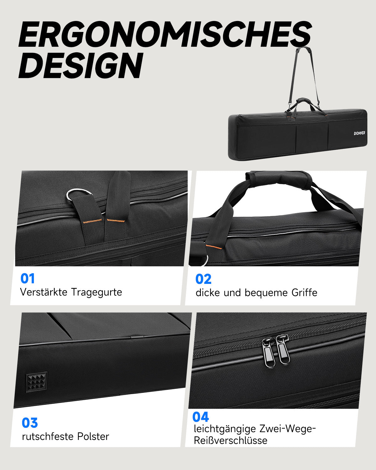 Donner 88-Tasten-Keyboard-Gigbag