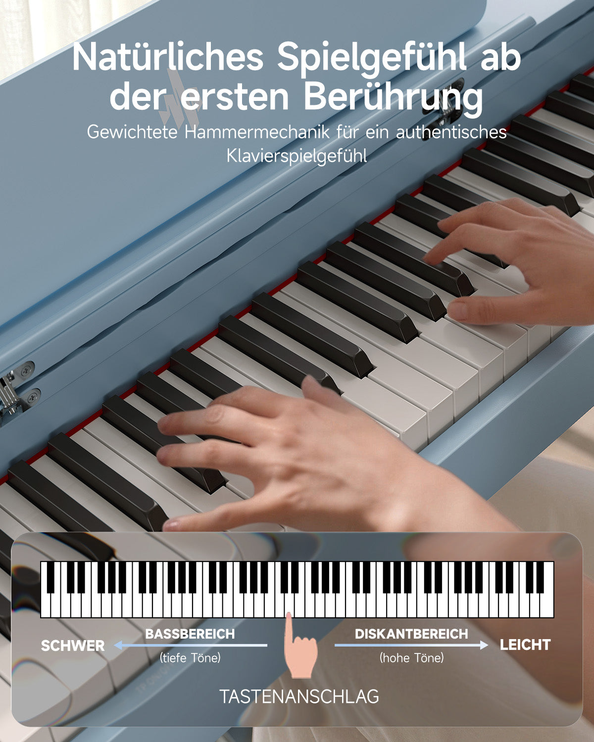 Donner OURA™ S200 Digitalpiano mit 88 Tasten