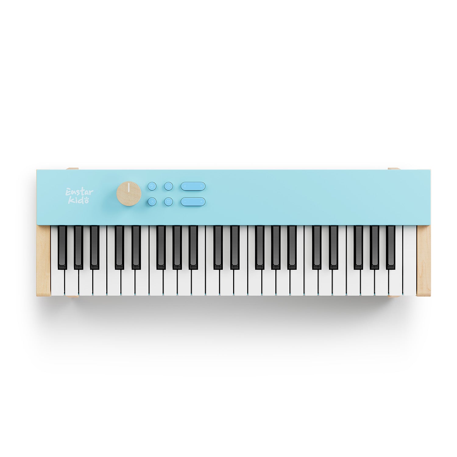 Eastar KIDO V20 Mini-Digital Keyboard mit 44 Tasten und Ständer-Hellblau##