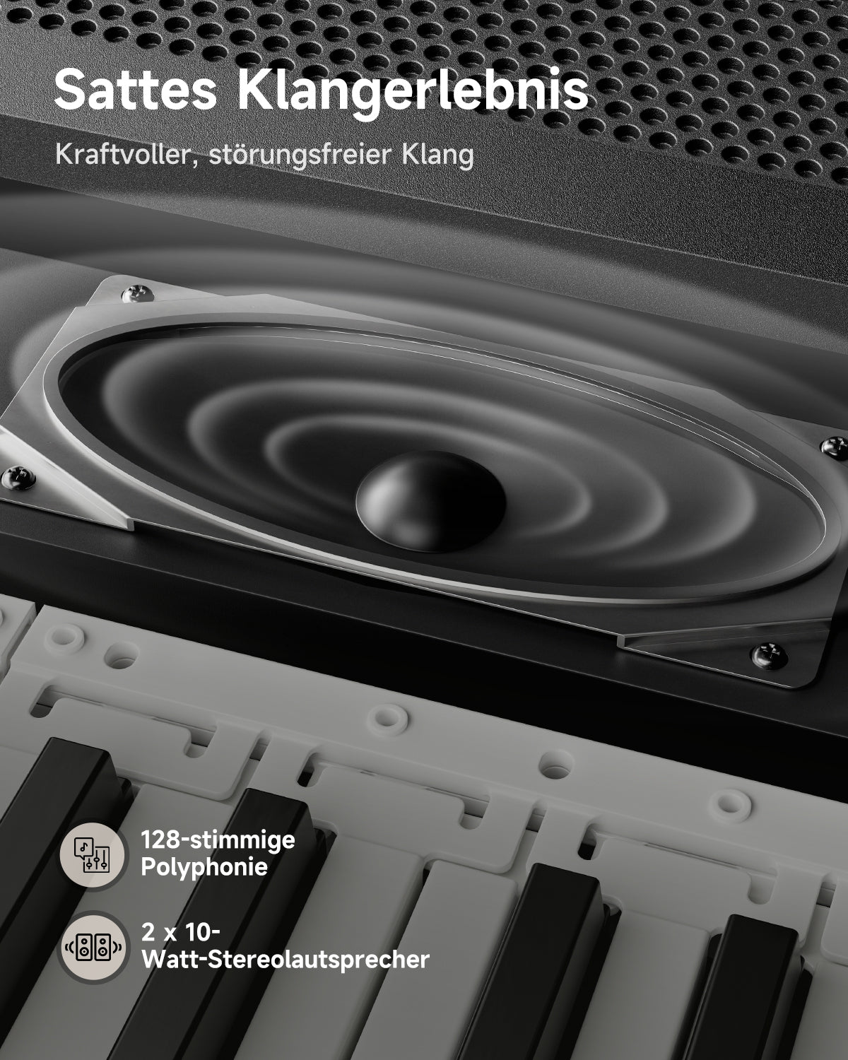 Donner DEP-07 Tragbares Digitalpiano mit 88 halbgewichteten Tasten