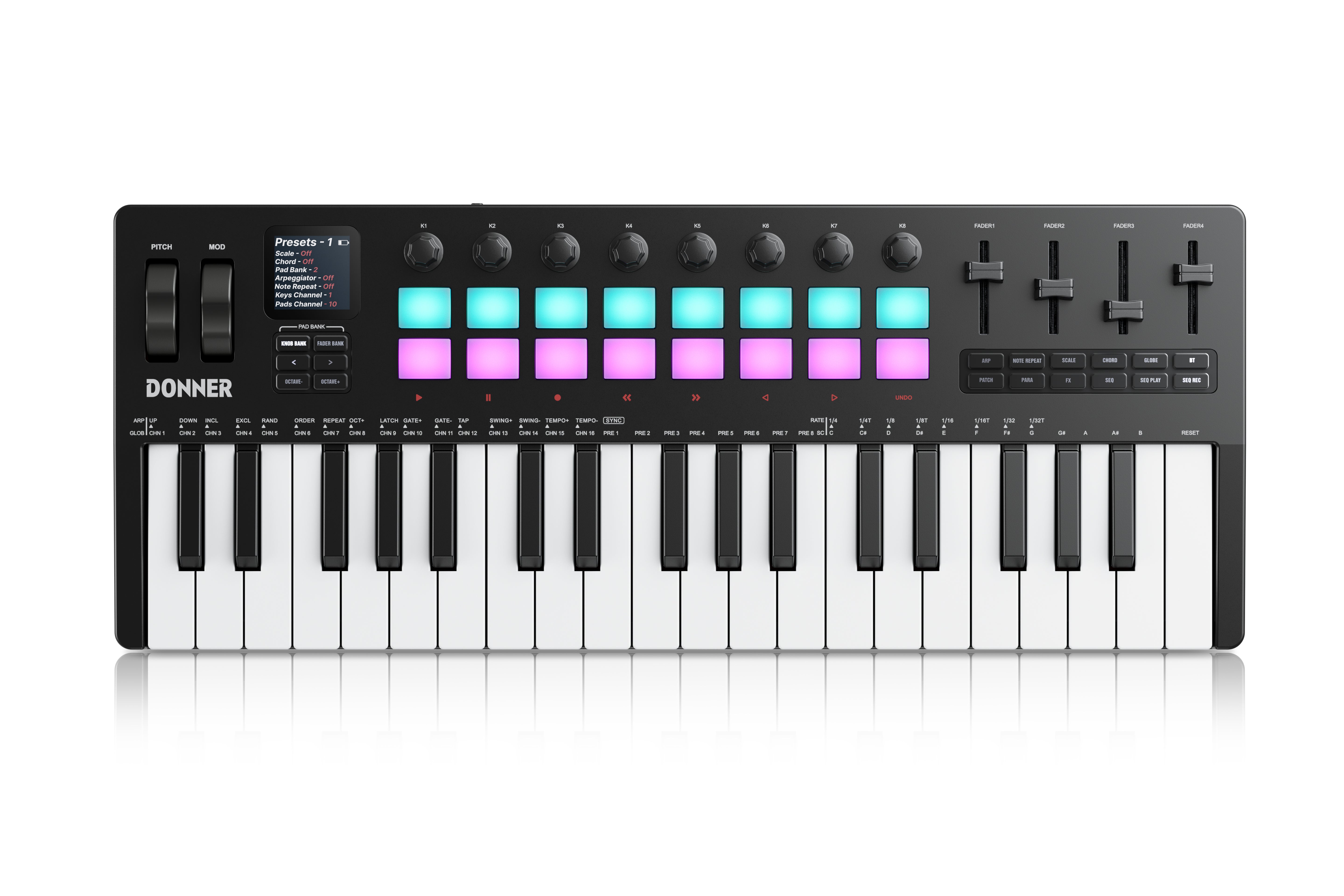Donner Starrykey-37 Play MIDI Controller