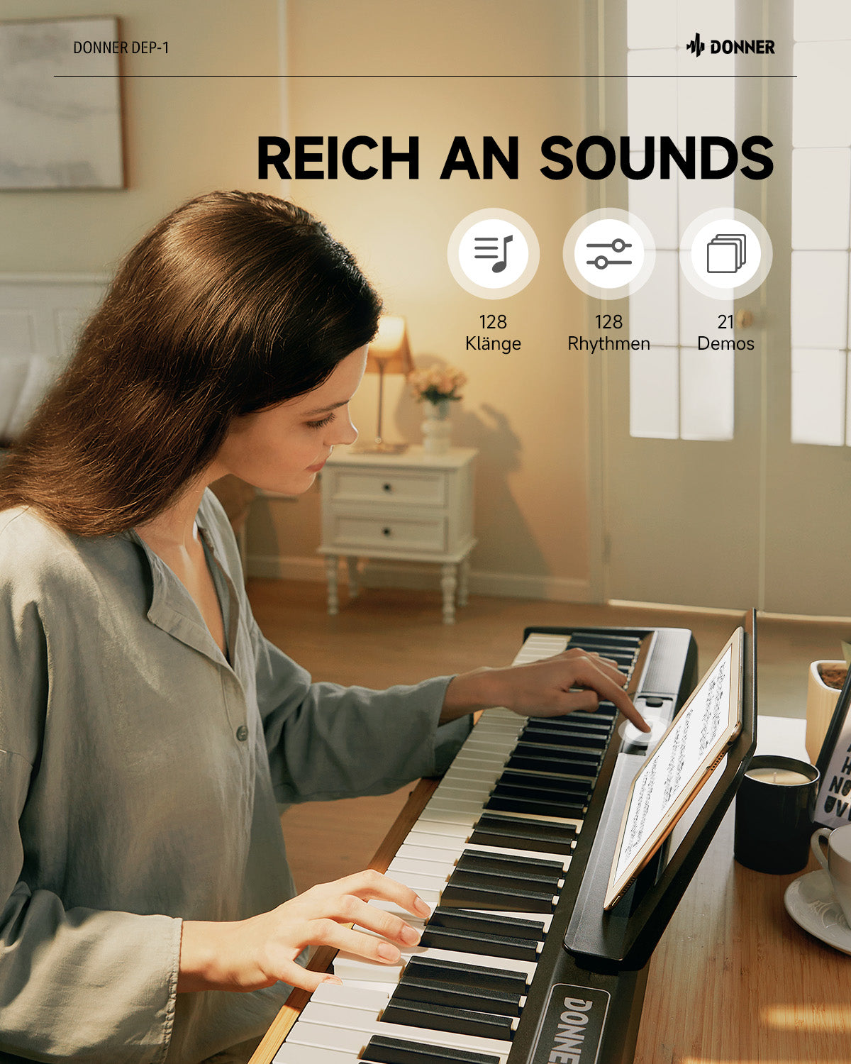 Donner DEP-1 Digital Piano für anfänger