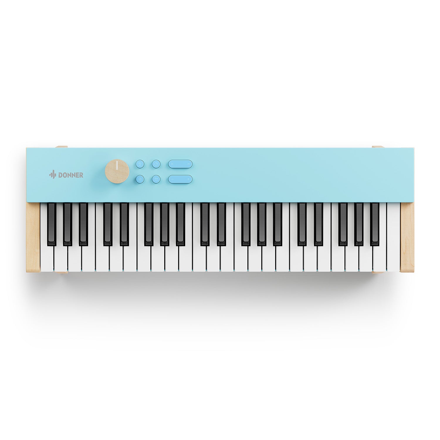 Eastar KIDO Mini-Digital Keyboard-44 Tasten und Ständer Hellblau##