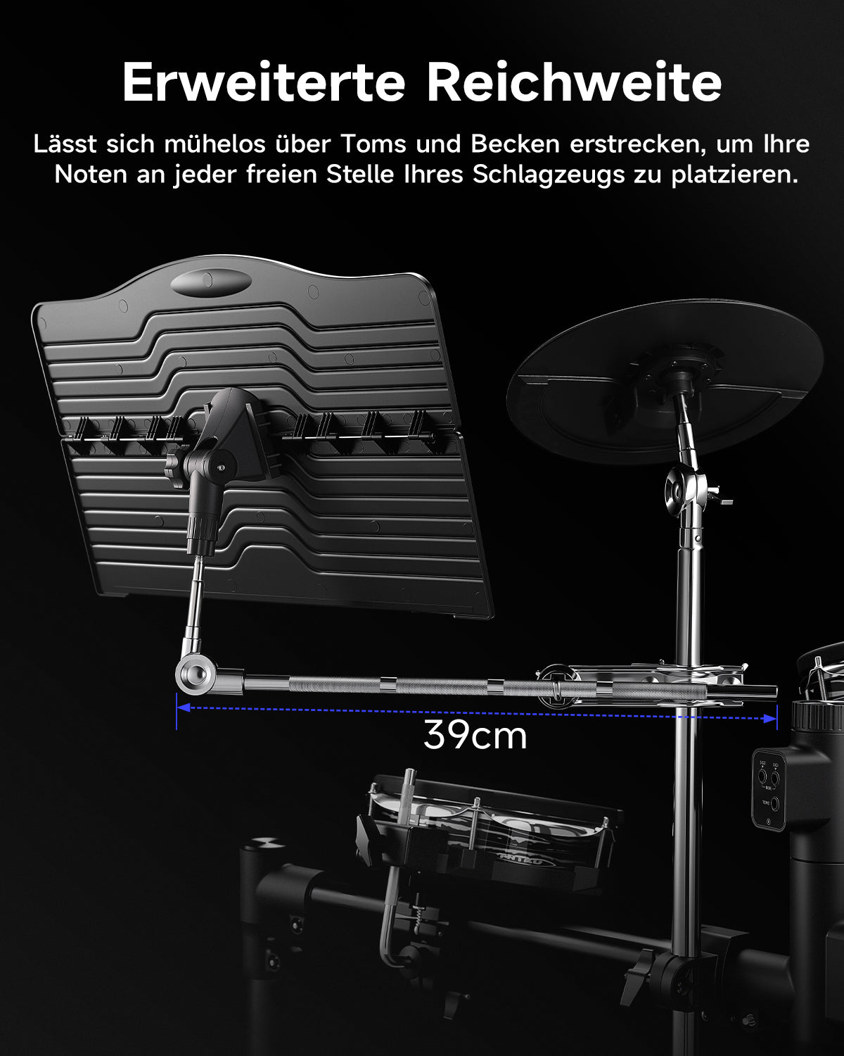 Donner Drum Notenständer