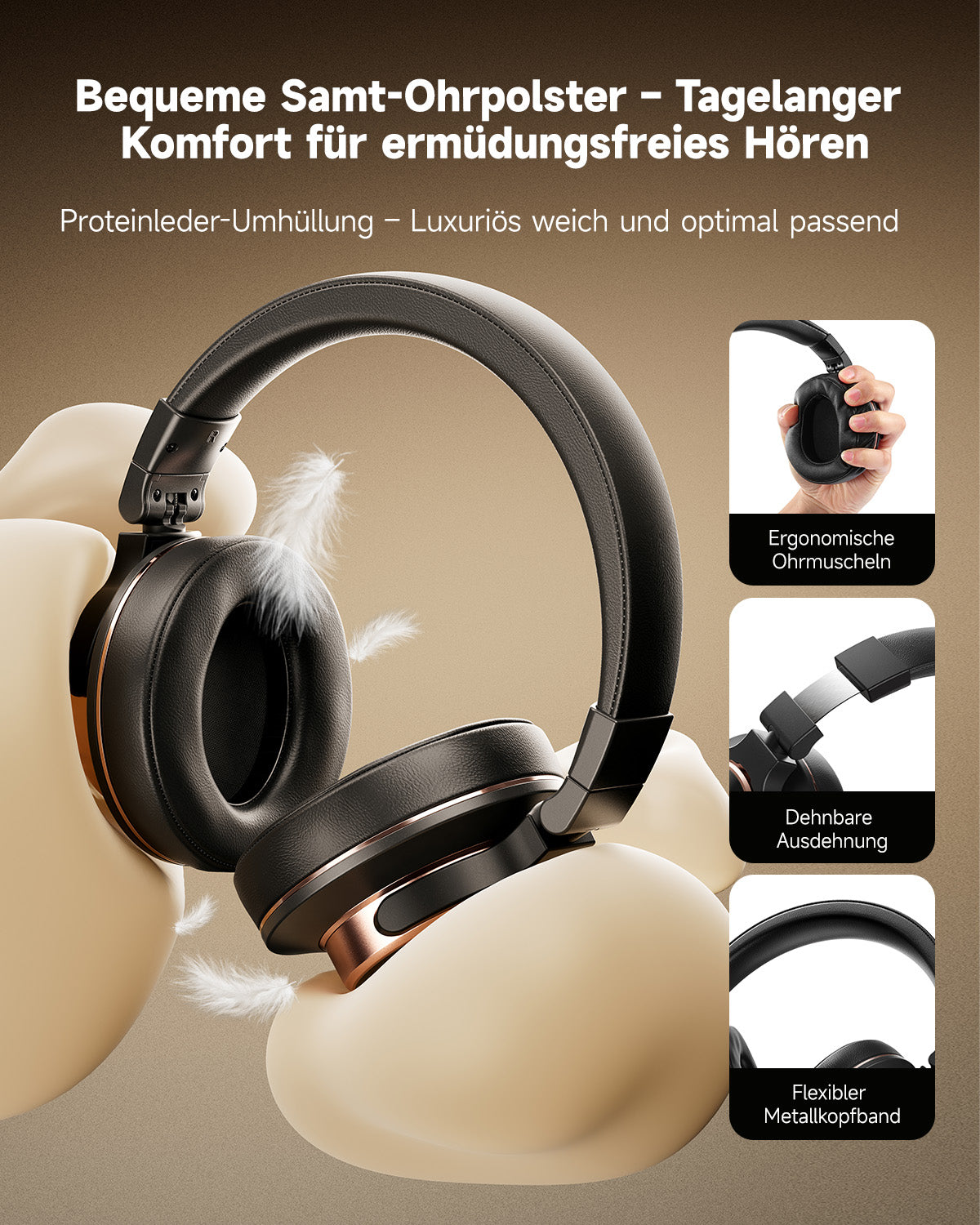 Donner M100 Studio-Monitor-Kopfhörer