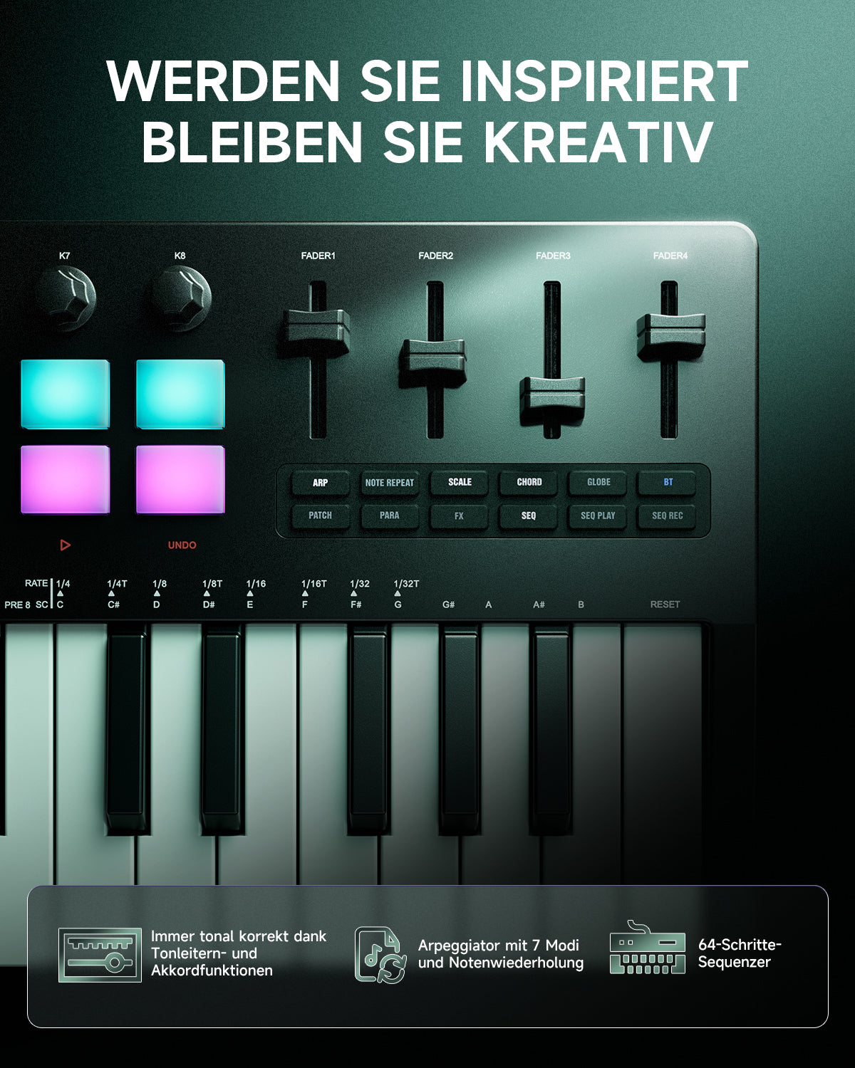 Donner Starrykey-37 Play MIDI Controller