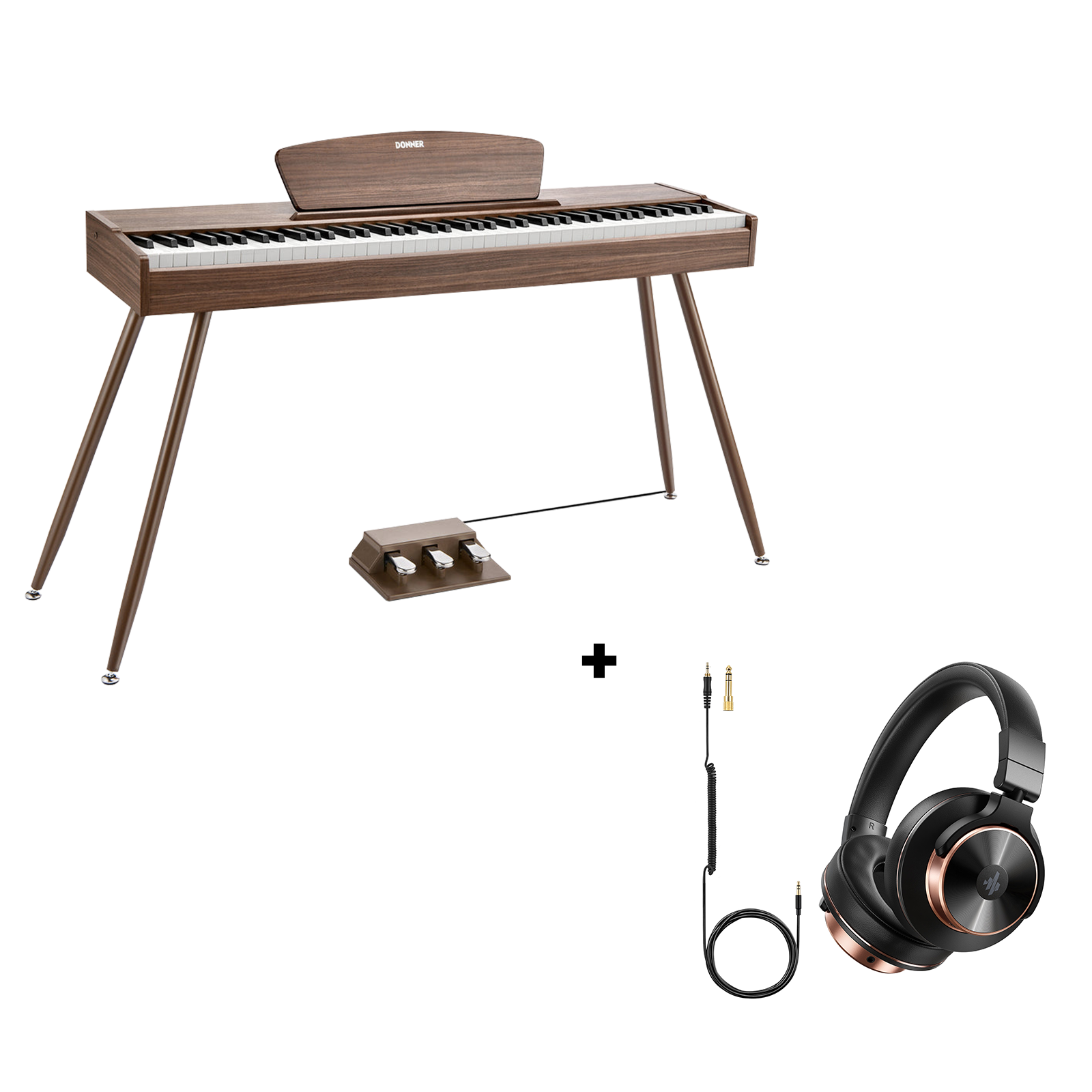 Donner DDP-80 Digital piano im Holzdesign
