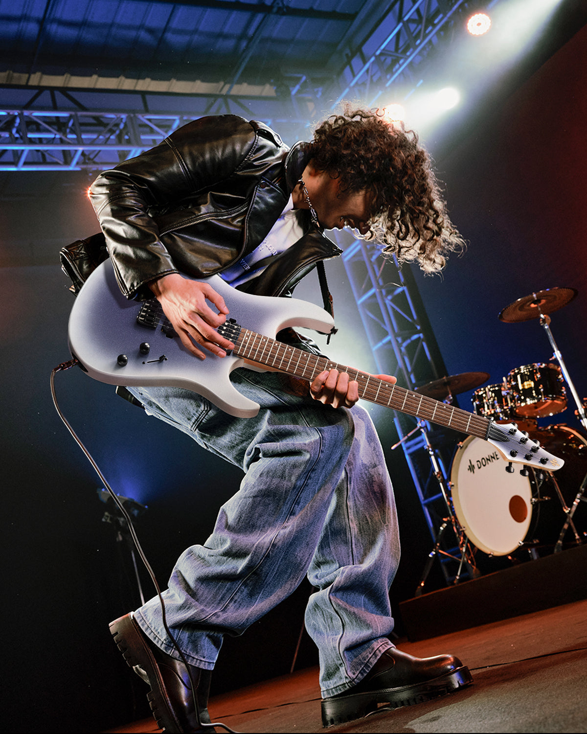 Donner DMT-100 E-Gitarre Metall