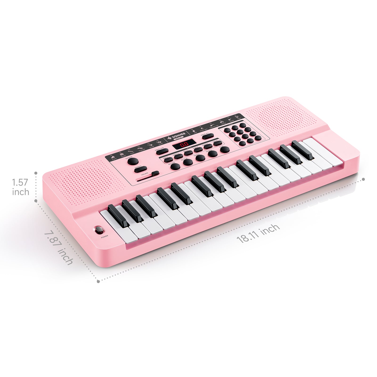 Donner DEK-32 32-Tasten-Keyboard-Rosa##