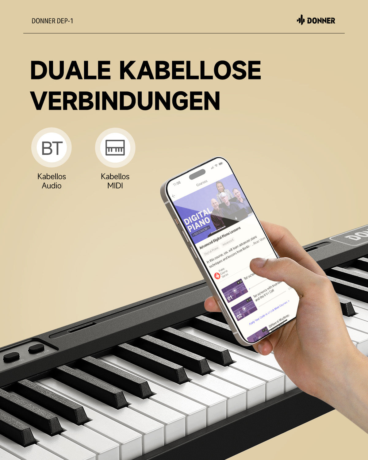Donner DEP-1 Digital Piano für anfänger