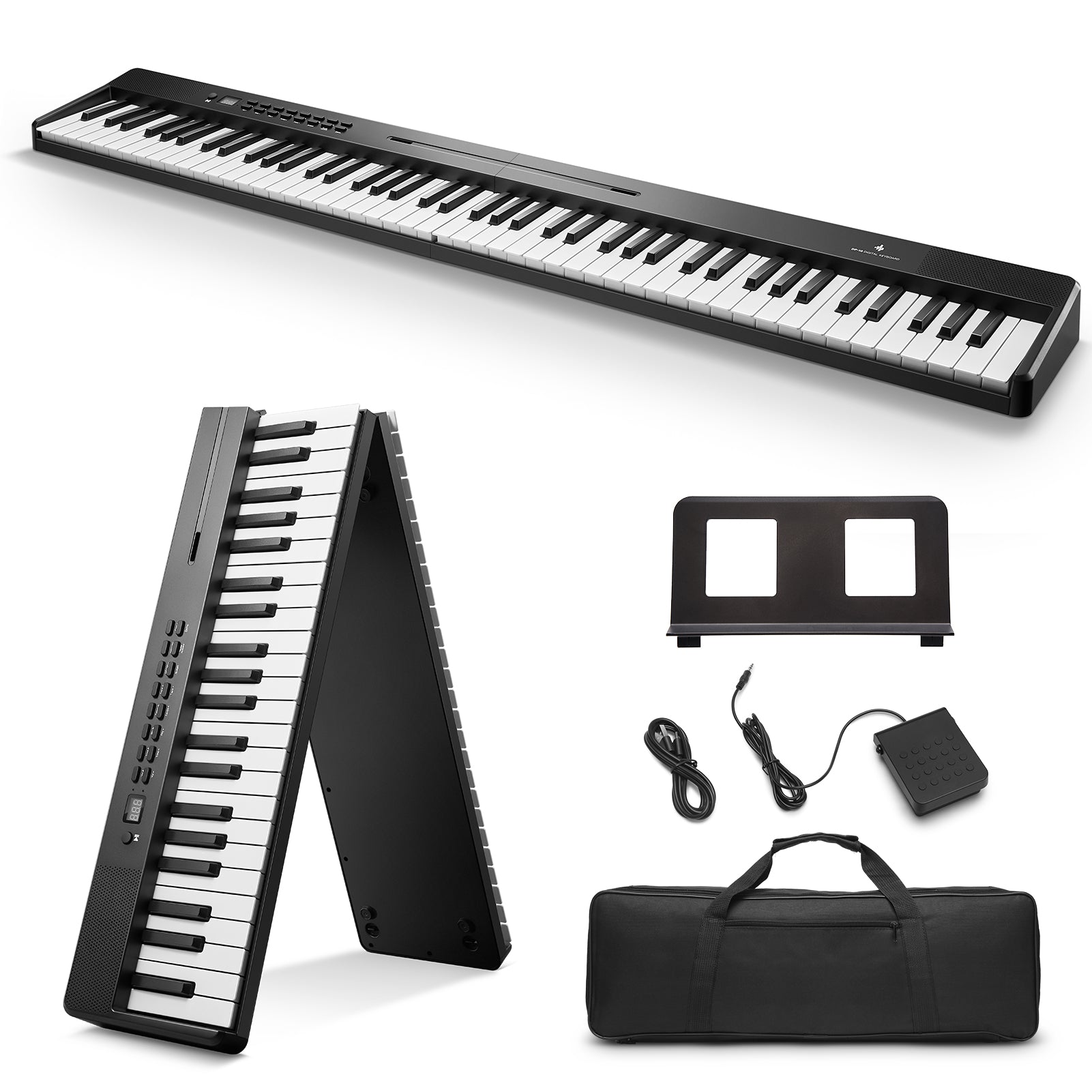 Donner DP-10 Digitalpiano Faltbares Tragbares Klavier