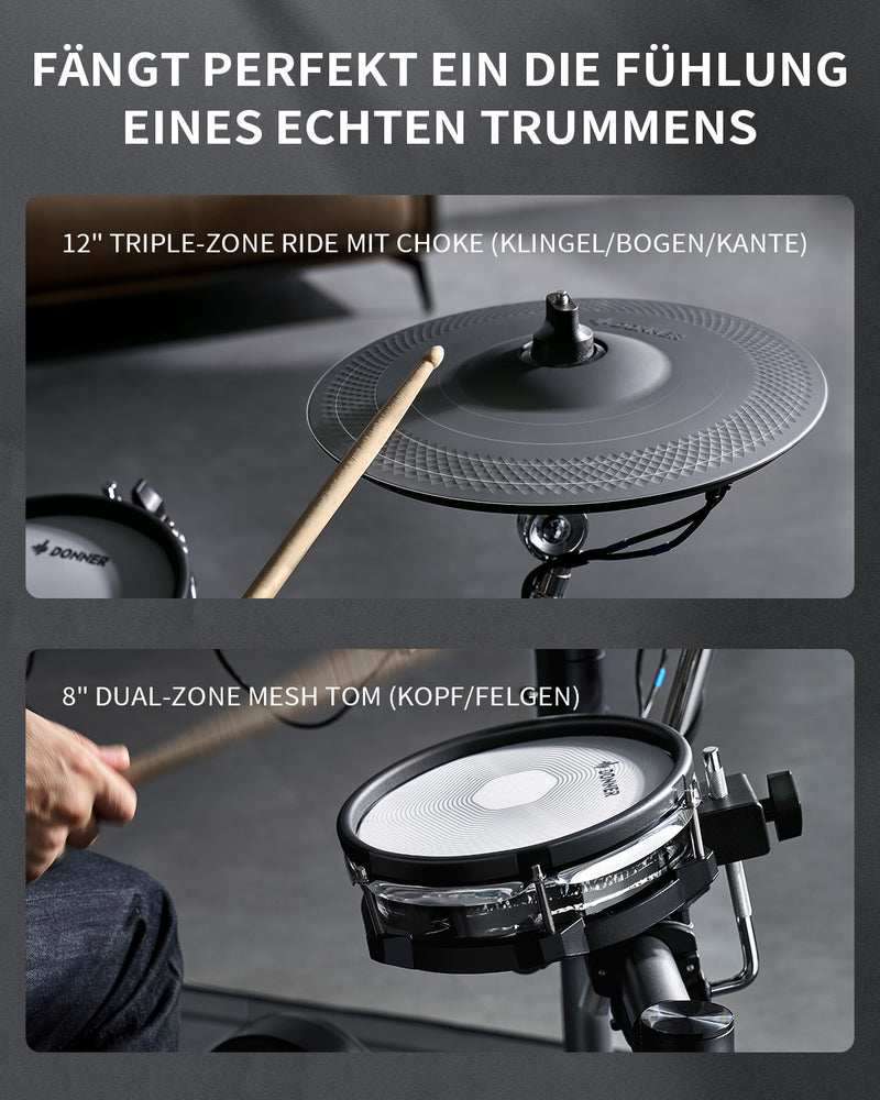 Donner Beat Electronic Drum Set