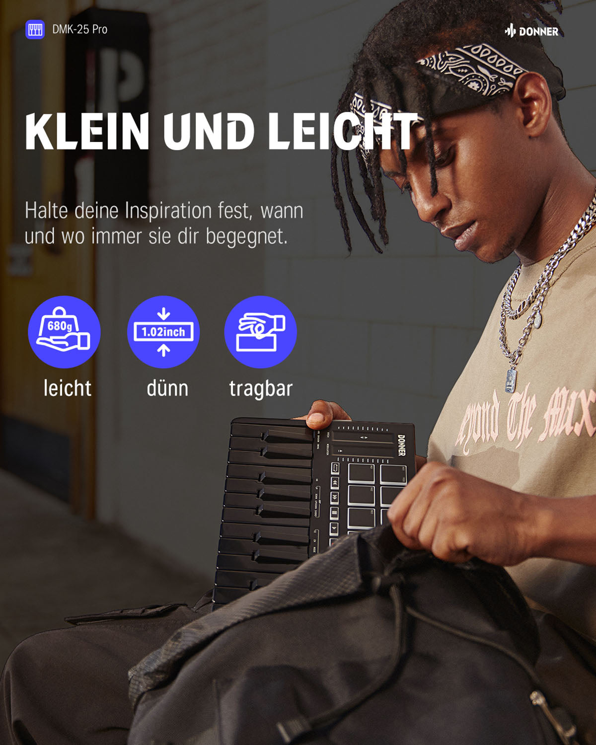 Donner DMK-25 Pro MIDI-Controller