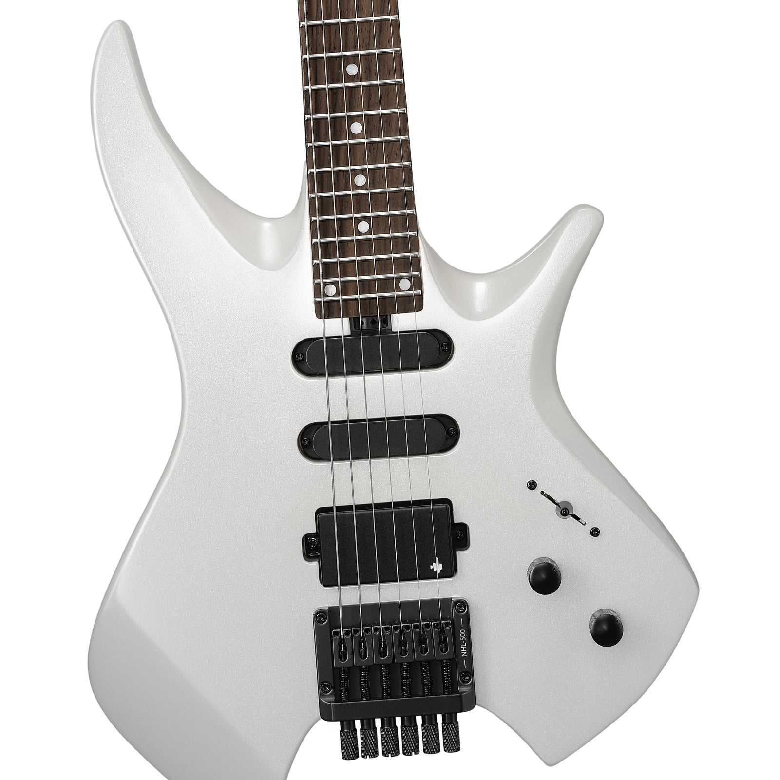 Donner NHL-500 Headless E-Gitarre-Weiß##