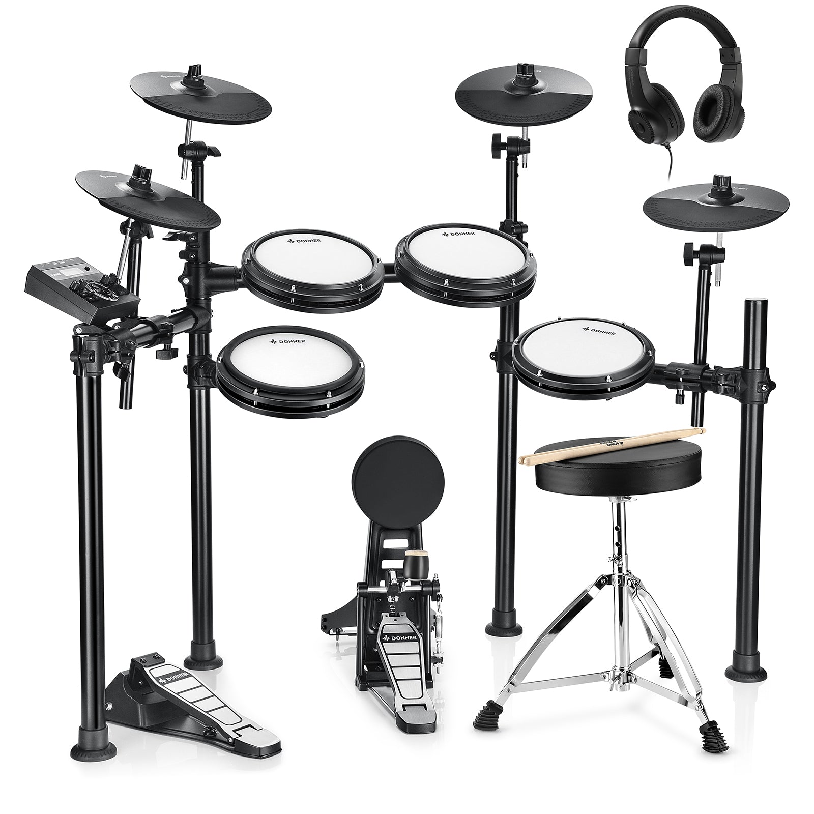 Donner DED-200 Elektronisches Schlagzeug