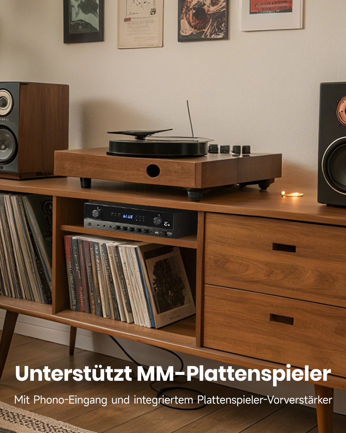 Donner MAMP2 Leistungsstarker 2-Kanal-Verstärker