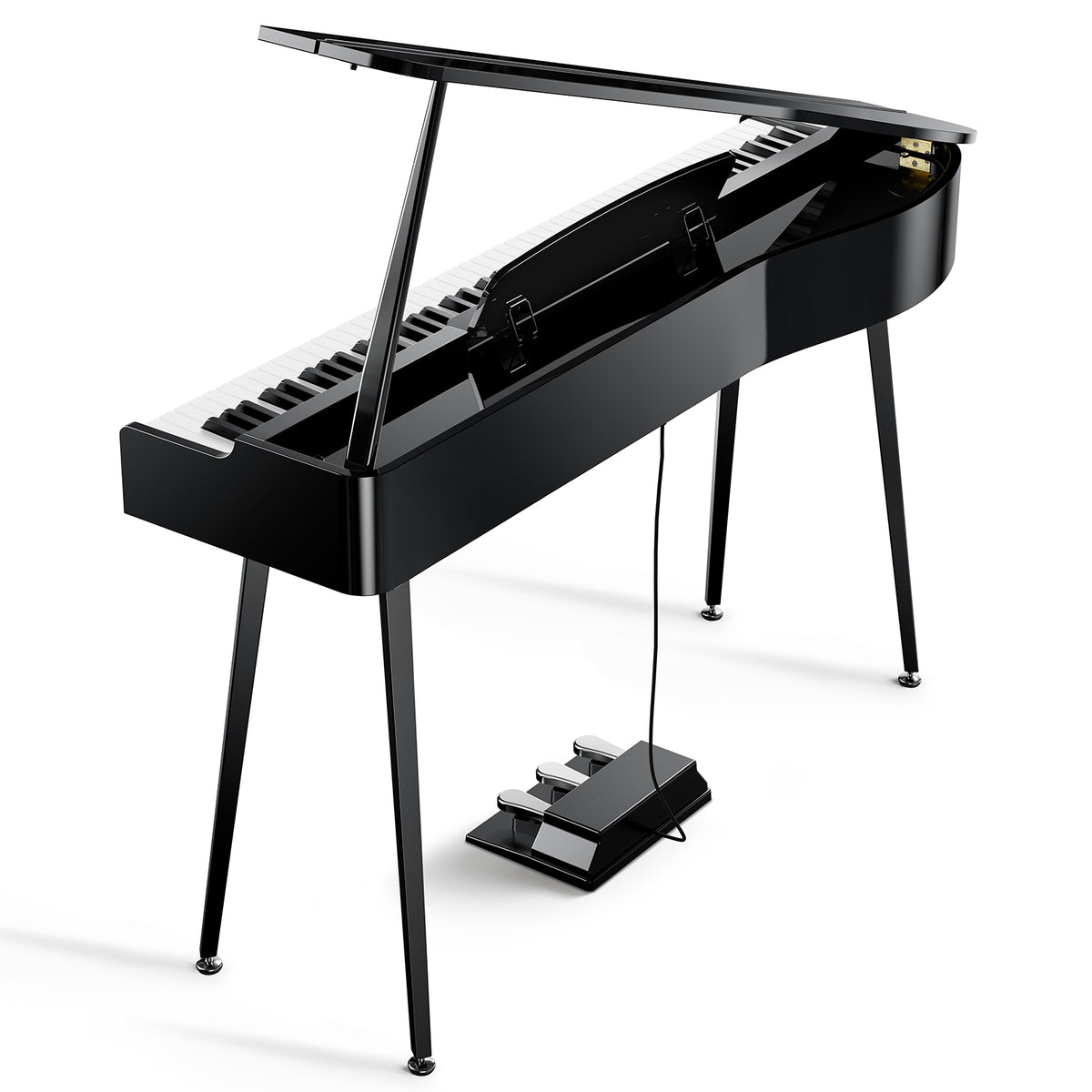 Donner DGP-100 Leichtes Digitalpiano im Flügel-Design