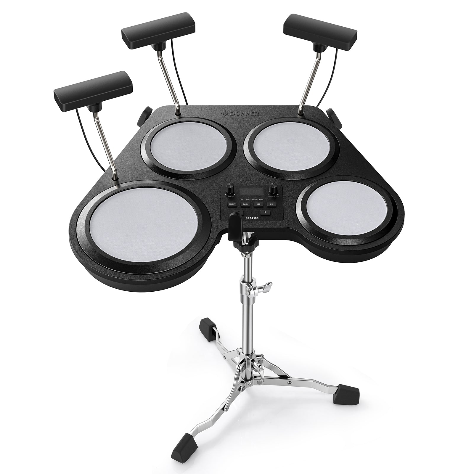 Donner Beat Go Tragbares elektronisches Schlagzeug