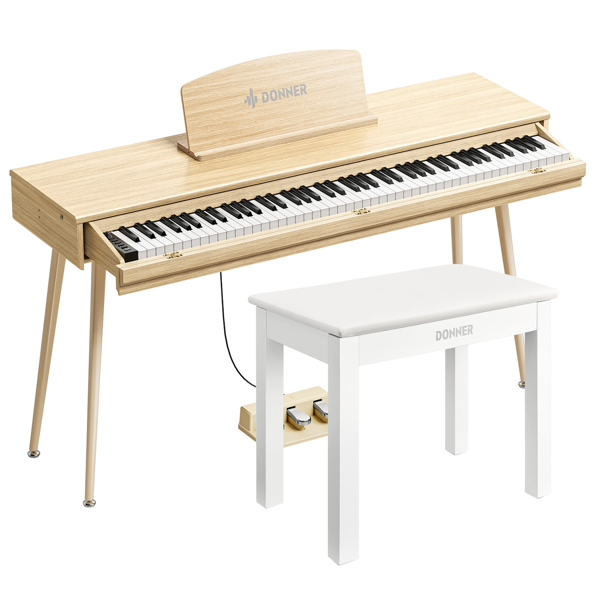 Donner DDP-65 Digitalpiano mit 88 halbgewichteten Tasten
