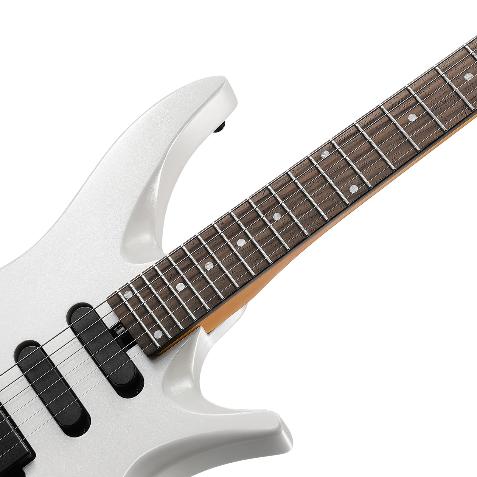 Donner NHL-500 Headless E-Gitarre-Weiß##