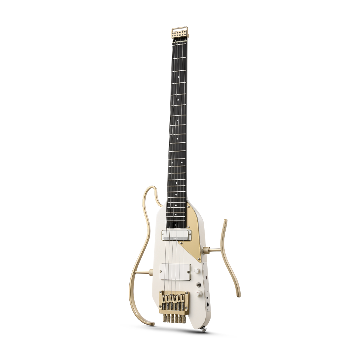 Donner HUSH™ X PRO Multi-Effekt-E-Gitarre-Weiß-Gold##