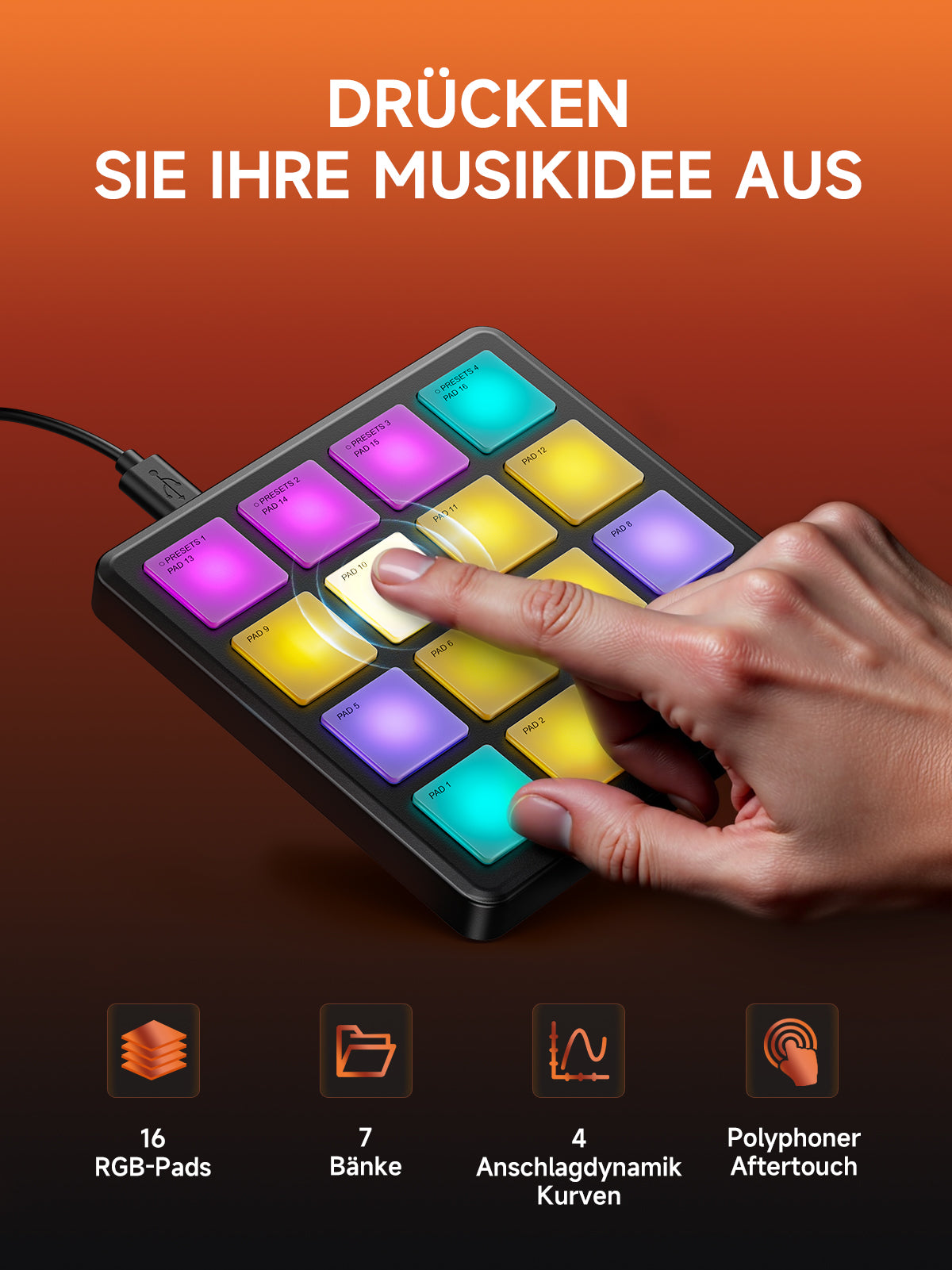 STARRYPAD MINI MIDI-CONTROLLER