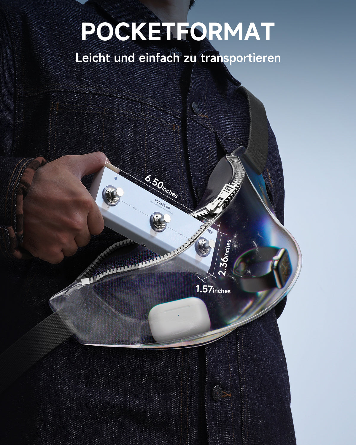 Donner Pocket Go Multieffekt-Prozessorpedal