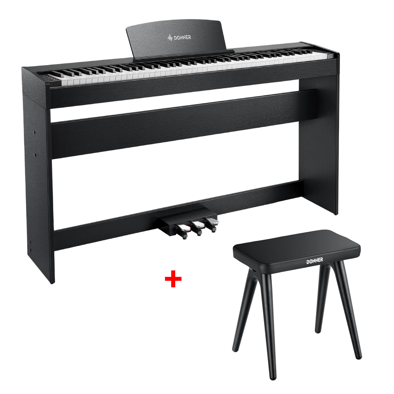 Donner DDP-50 88 Tasten Gewichtetes Digitalpiano