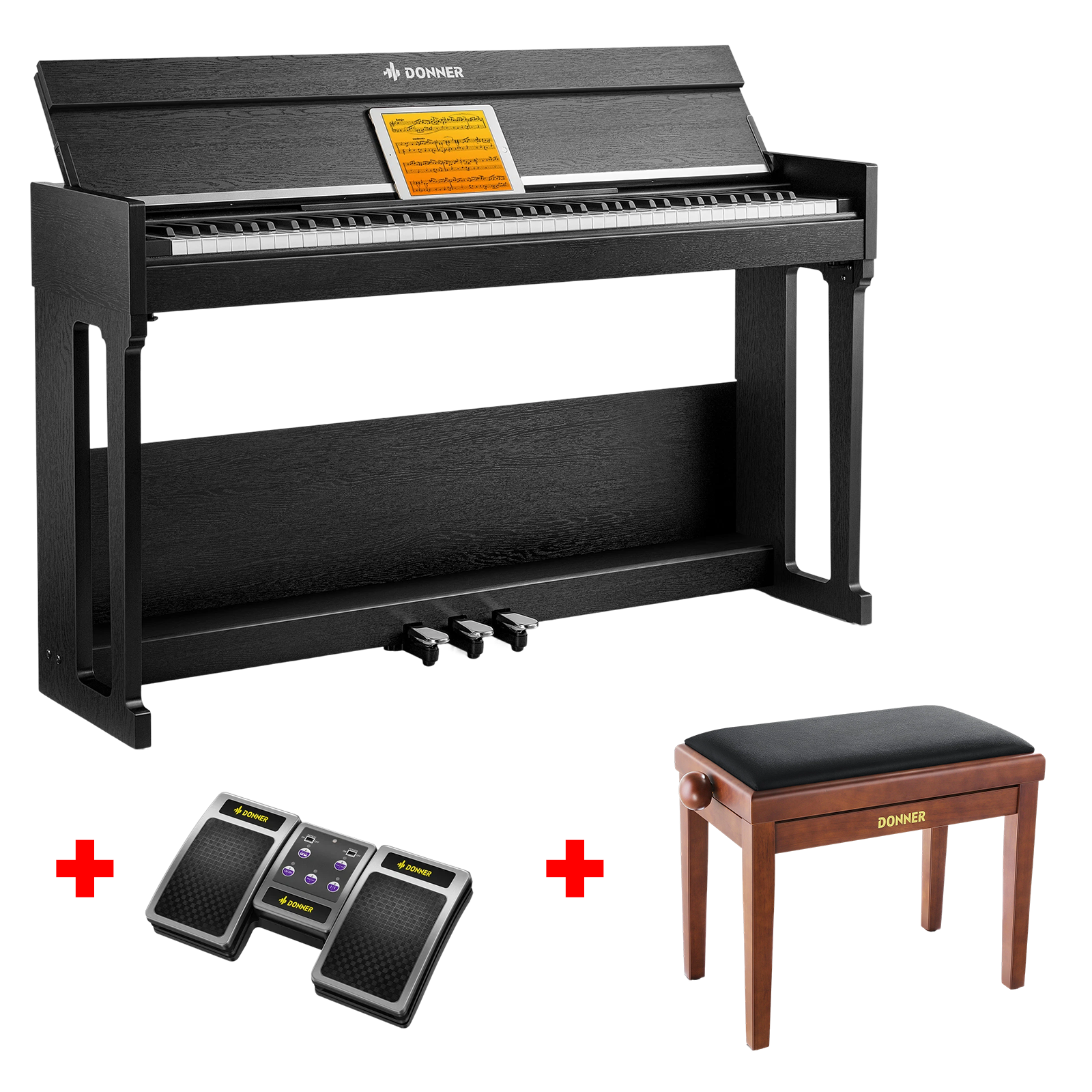 Donner DDP-90 PRO Voll Gewichtetes Digitalpiano für Zuhause