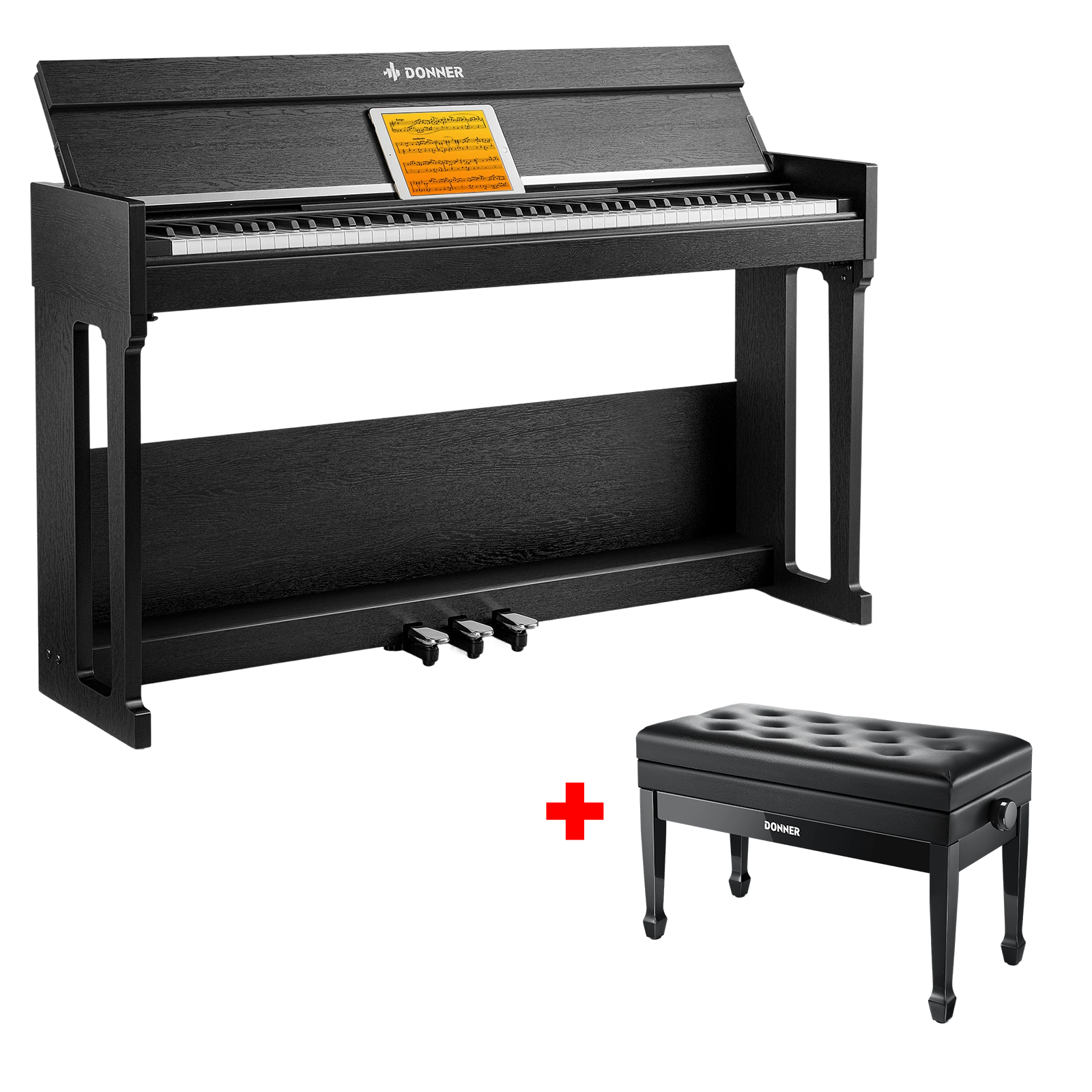 Donner DDP-90 PRO Voll Gewichtetes Digitalpiano für Zuhause