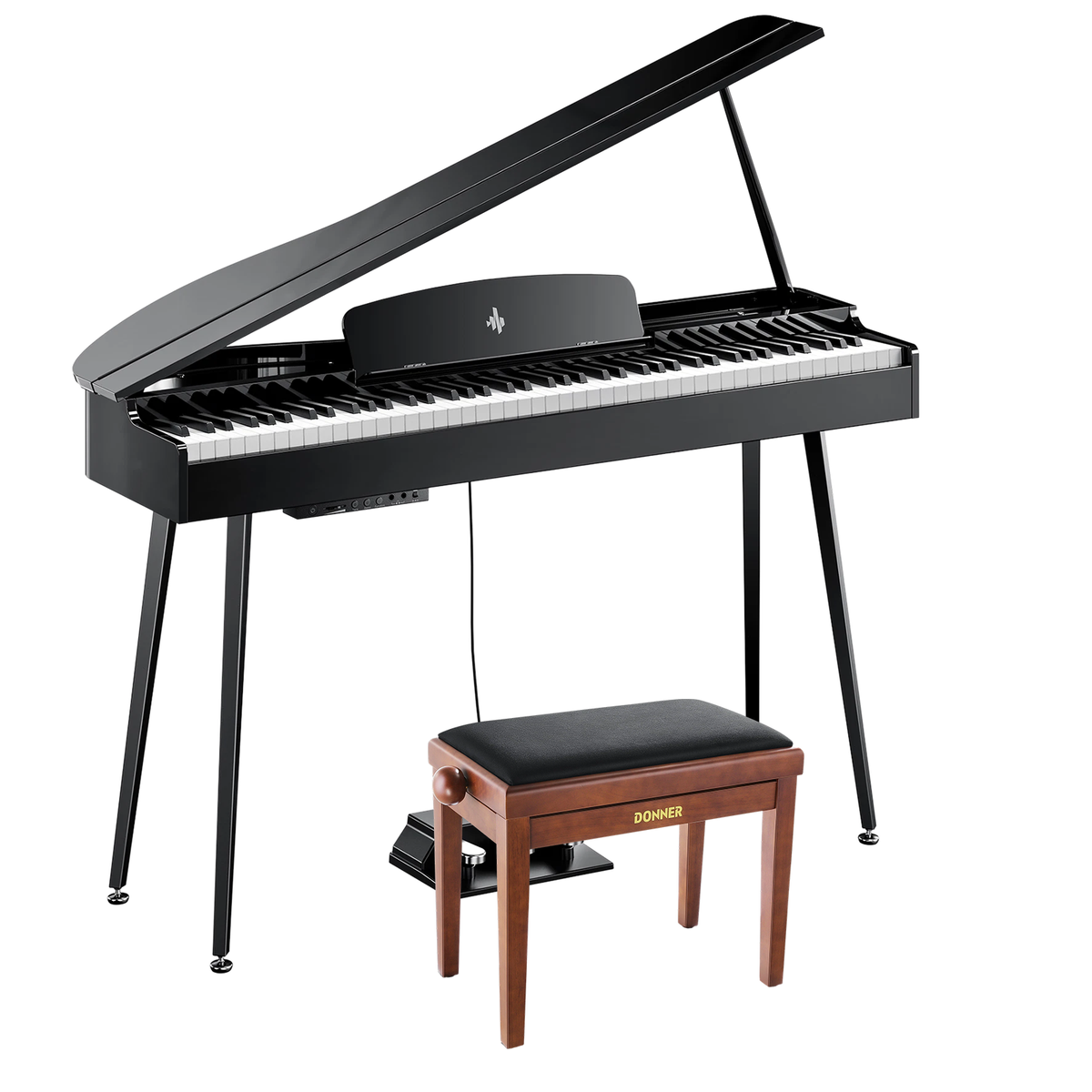 Donner DGP-100 Leichtes Digitalpiano im Flügel-Design