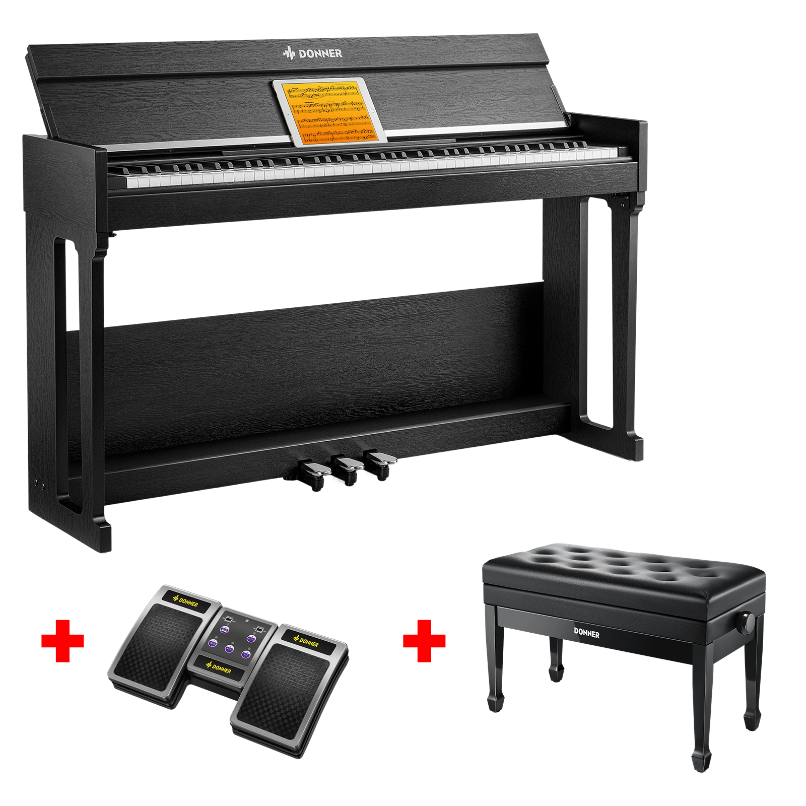 Donner DDP-90 PRO Voll Gewichtetes Digitalpiano für Zuhause