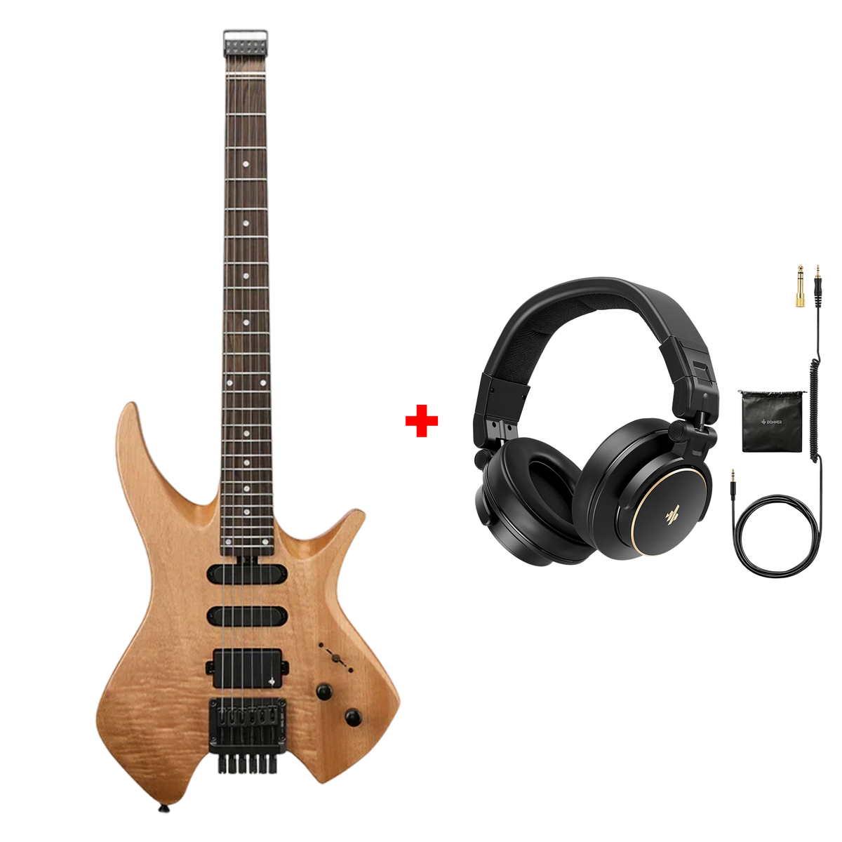 Donner HLX-500 Headless E-Gitarre【ursprüngliches Modell NHL-500】