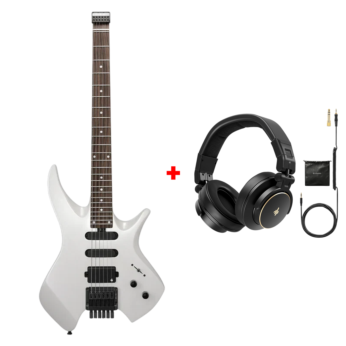 Donner HLX-500 Headless E-Gitarre【ursprüngliches Modell NHL-500】