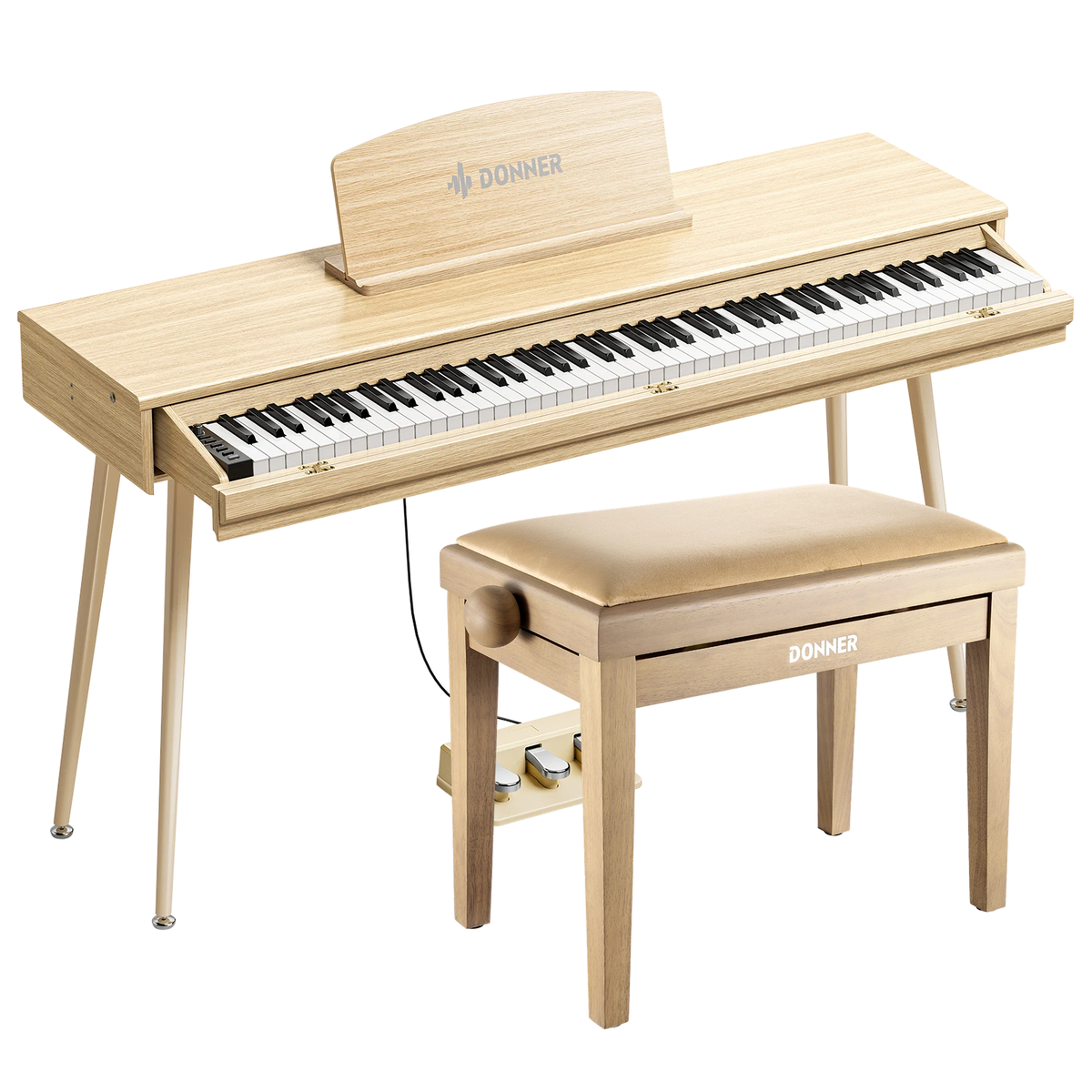 Donner DDP-65 Digitalpiano mit 88 halbgewichteten Tasten